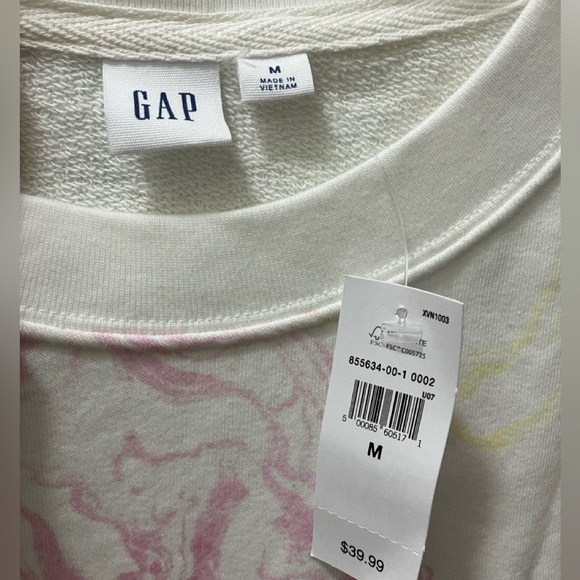Gap sweatshirt marble print - Picture 6 of 7